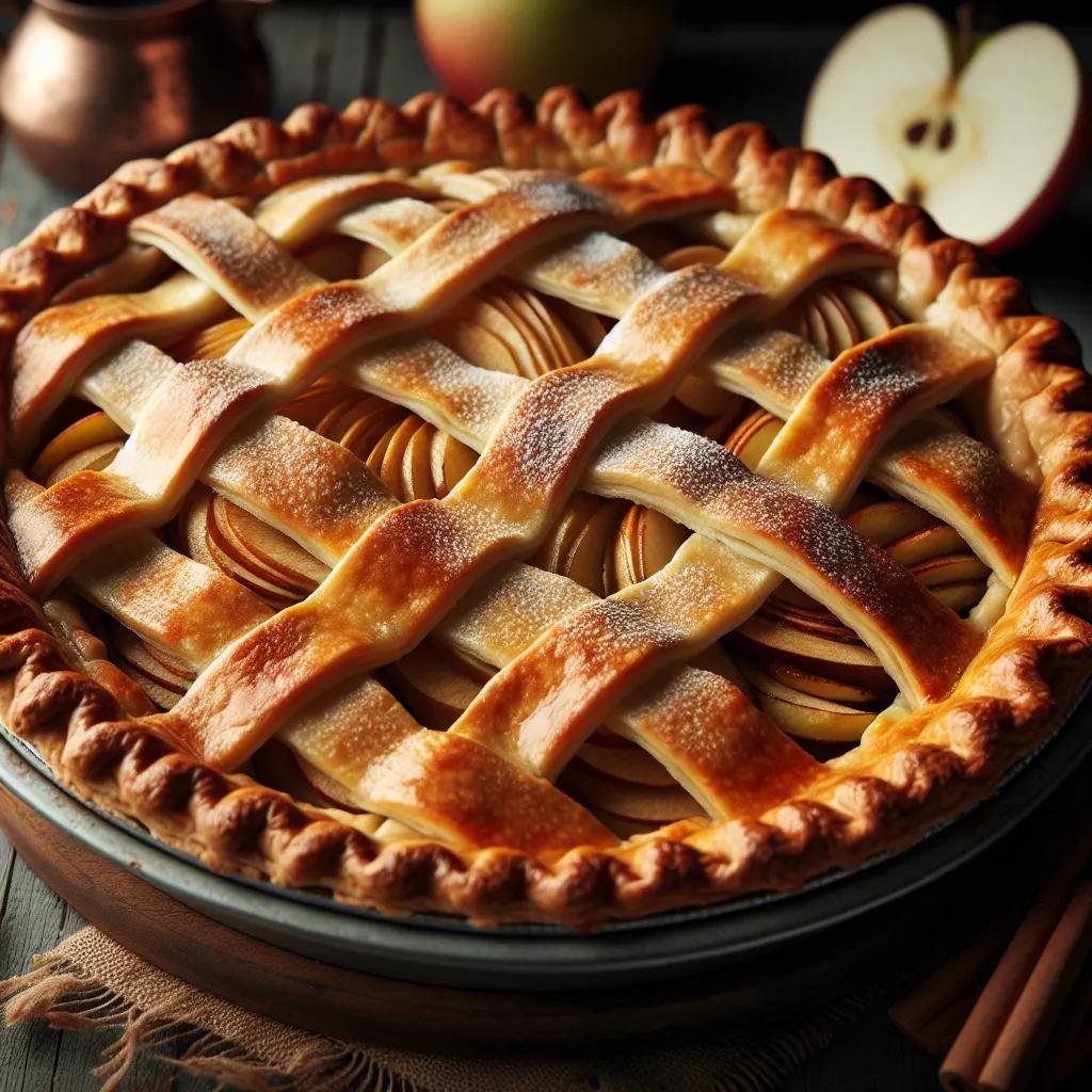 Apfelkuchen mit Mürbeteig