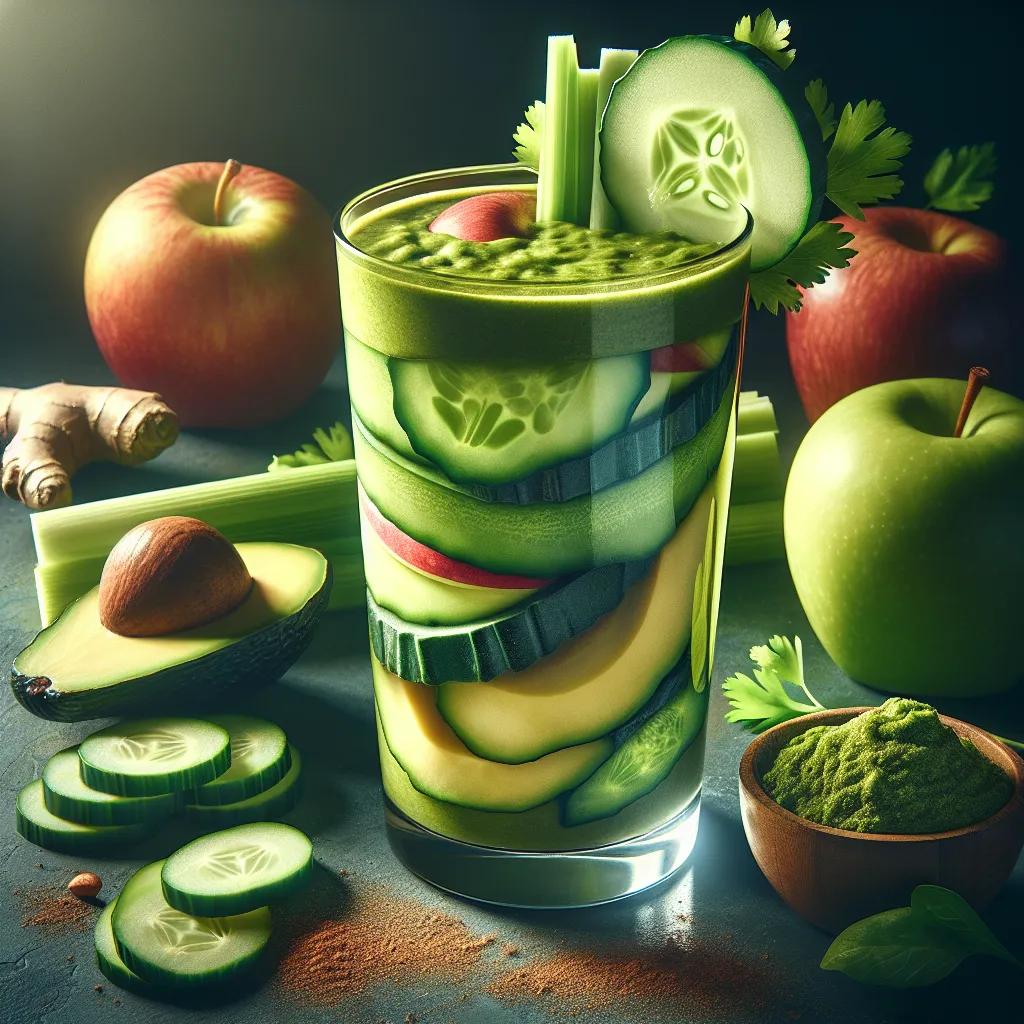 Avocado-Gurken-Smoothie