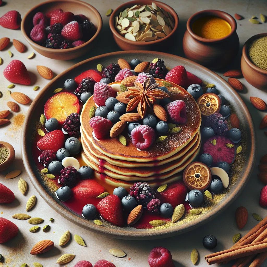 Ayurvedische Beeren-Pfannkuchen