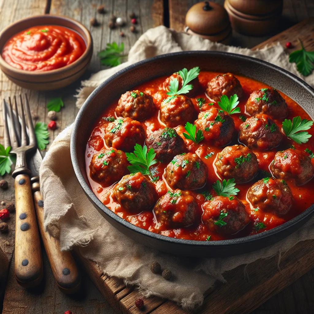 Einfache RinderhackfleischbÀllchen