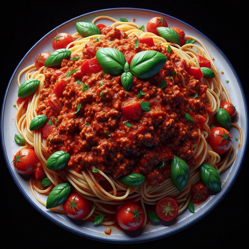Einfache Spaghetti Bolognese