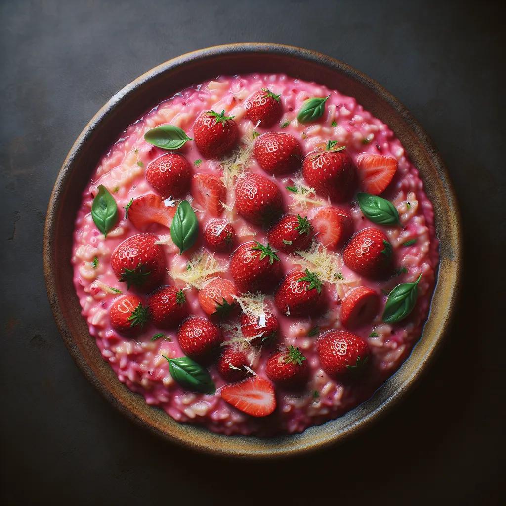 Erdbeer-Risotto