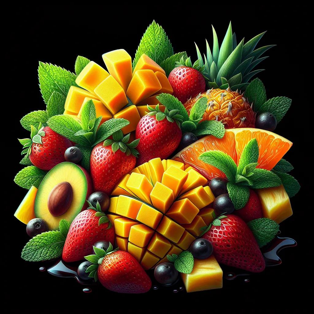 Exotischer Fruchtsalat