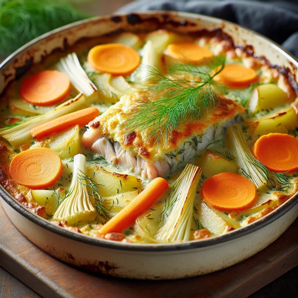 Fisch-Kartoffel-Auflauf