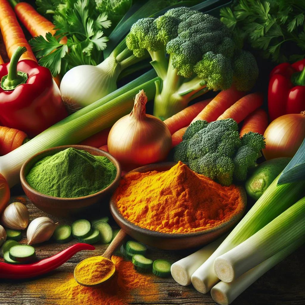 Selbstgemachtes Gemüsebrühepulver