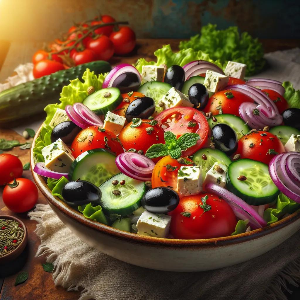 Ayurvedischer Sommersalat