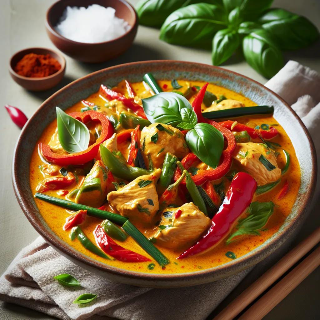 Hähnchen-Curry mit Gemüse