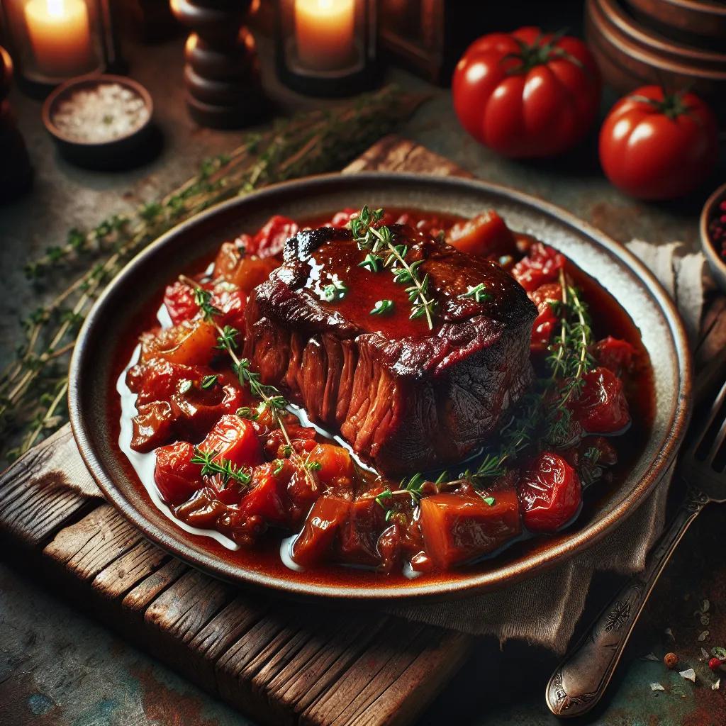 Geschmorter Kalbsnacken