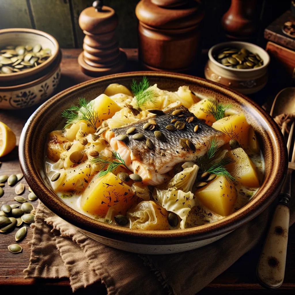 Kartoffel-Fisch-Eintopf mit Chinakohl