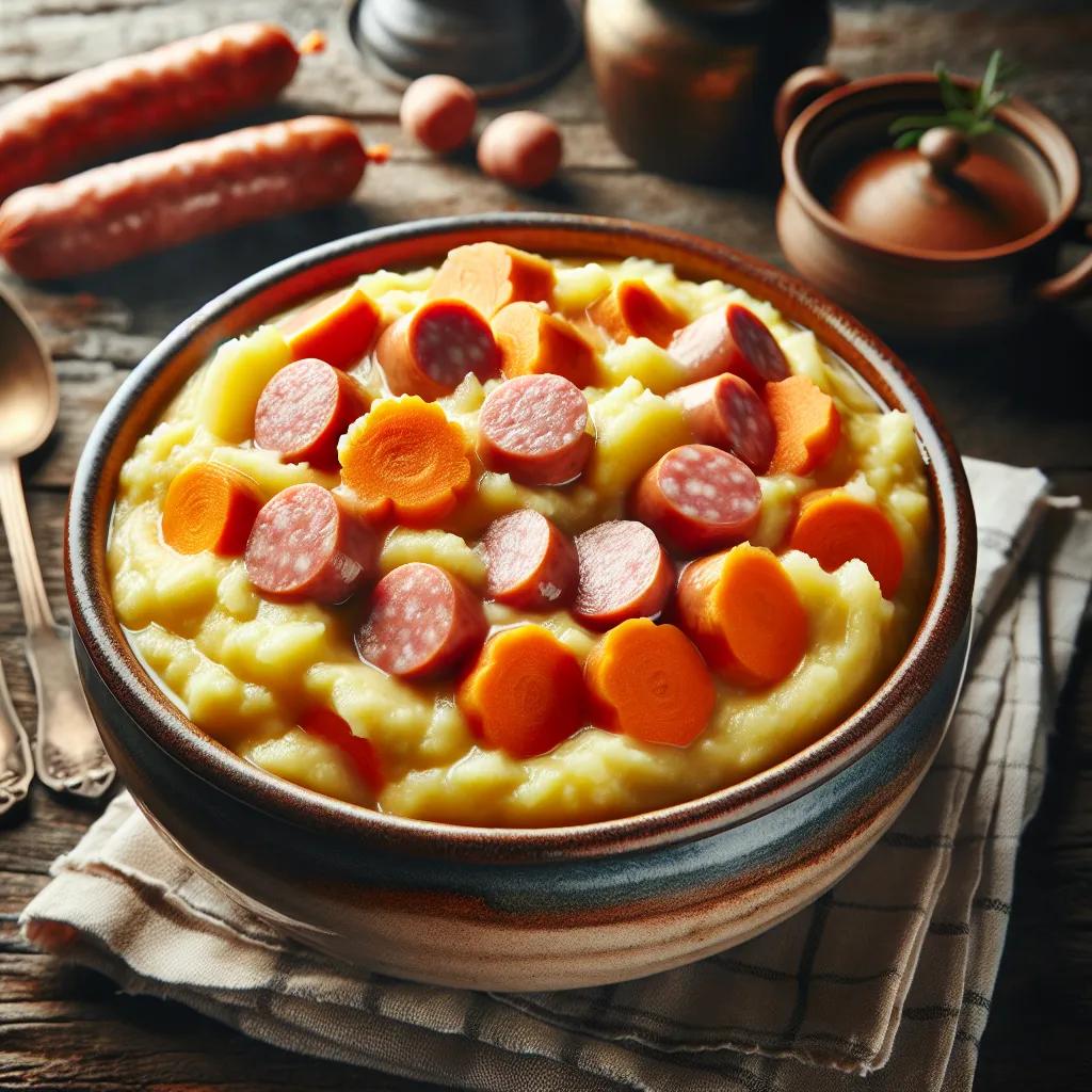 Kartoffel-Karotten-Mus