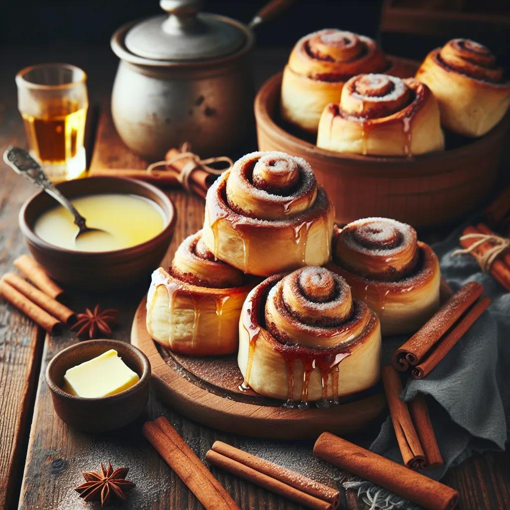 Klassische Zimtschnecken