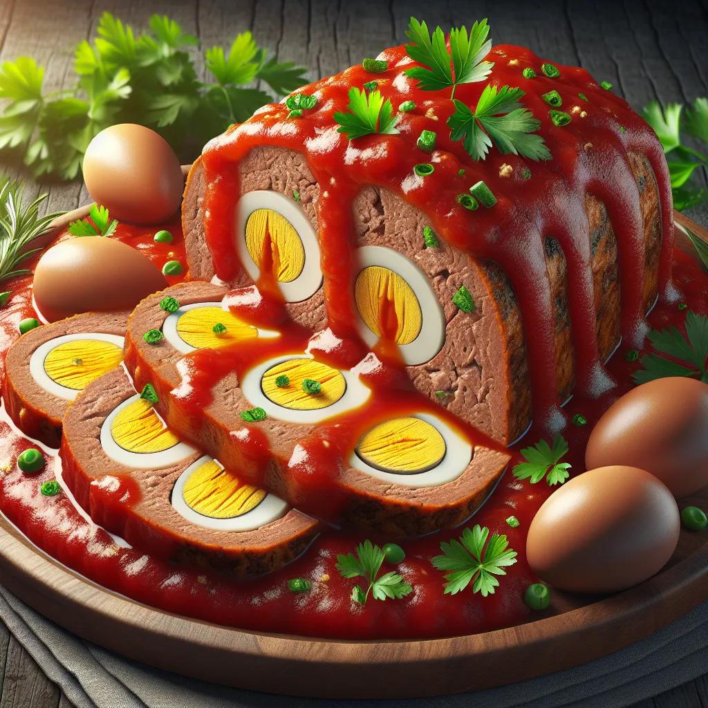 Klassischer deutscher Hackbraten