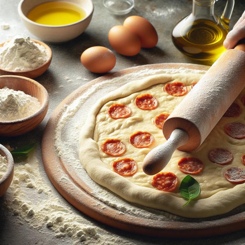 Klassischer Pizzateig