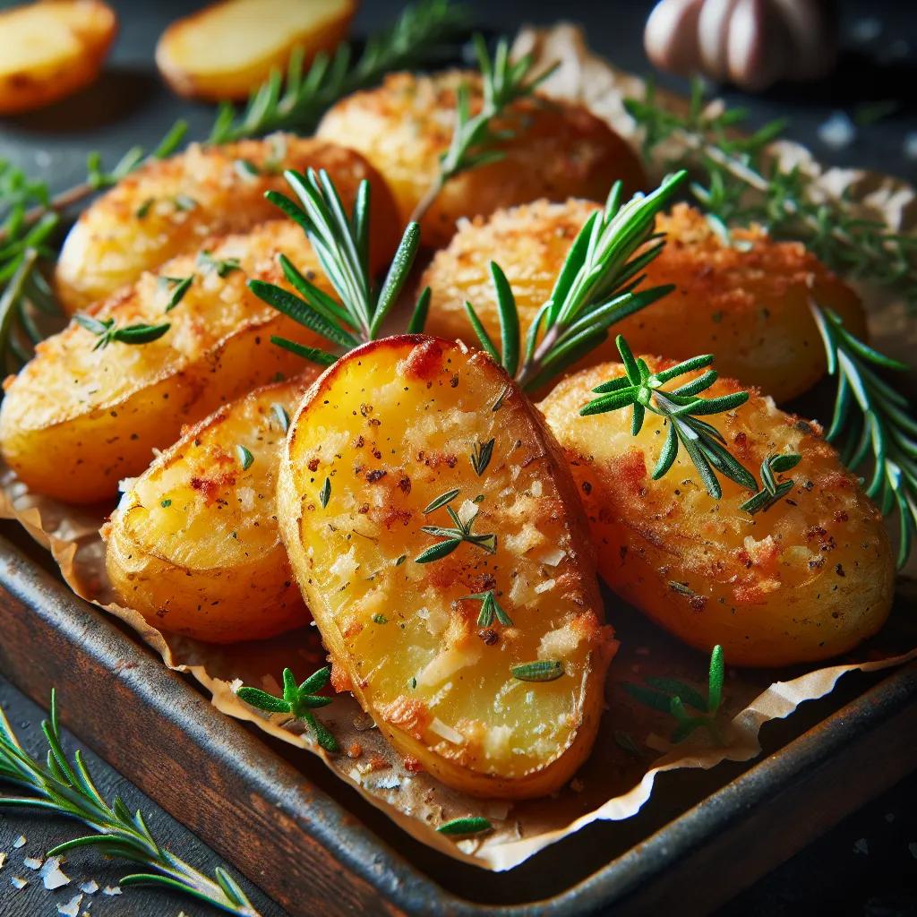Knusprige Kräuter-Kartoffeln aus dem Ofen