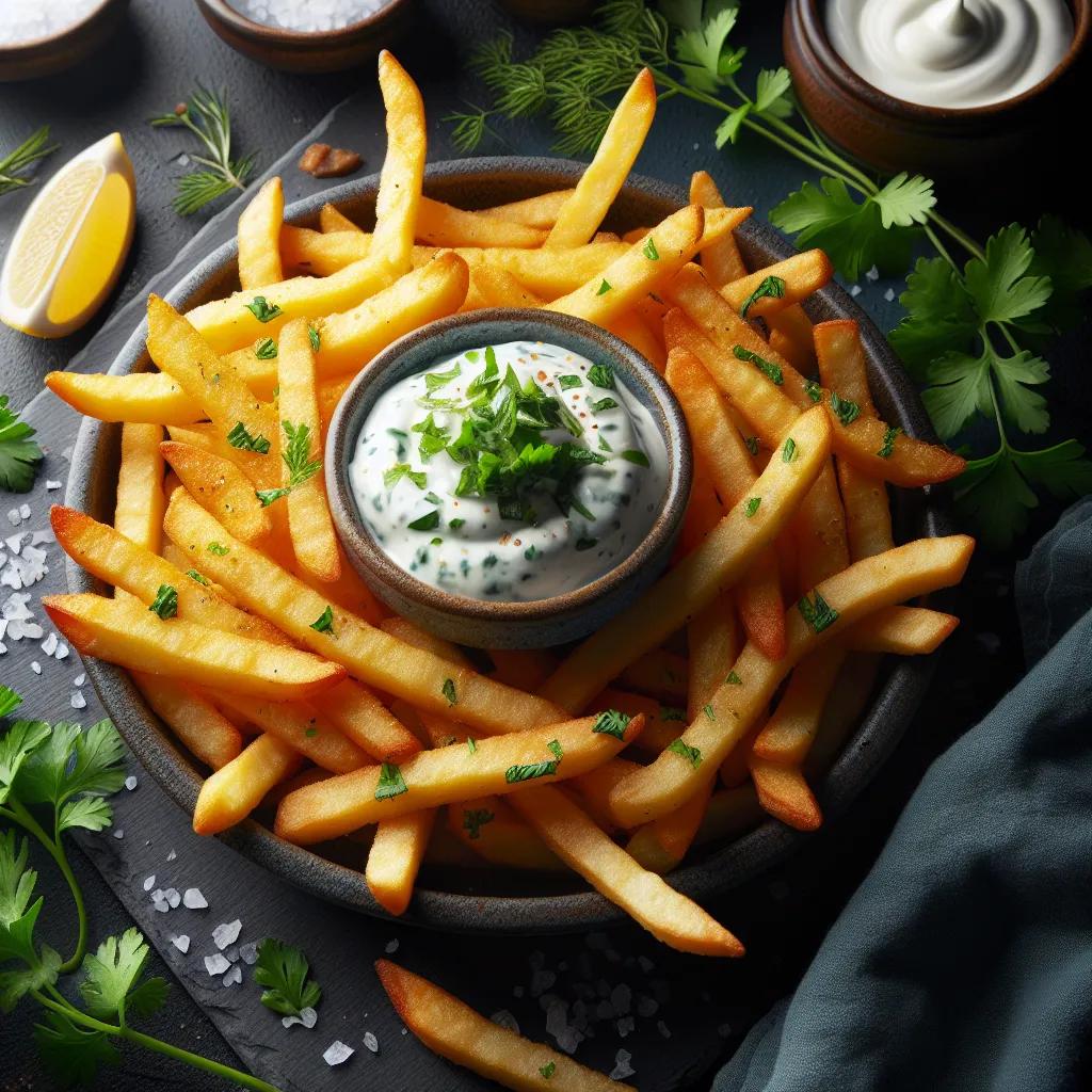 Knusprige Pommes aus dem Air Fryer