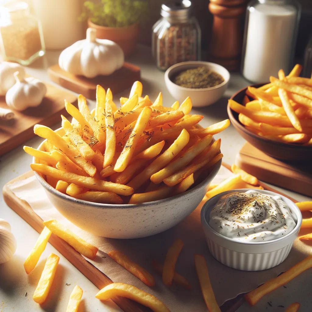 Knusprige Pommes aus dem Airfryer