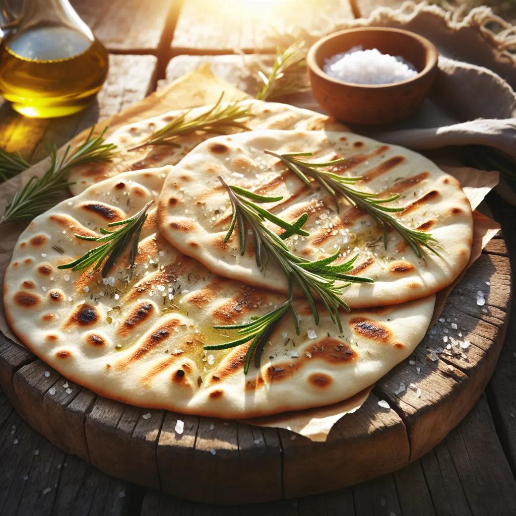 Knuspriges Grillbrot mit Rosmarin