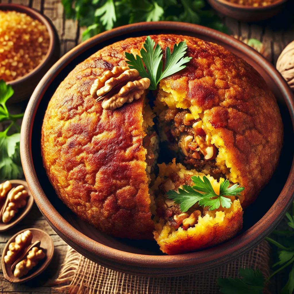 Kürbis-Bulgur-Kibbeh