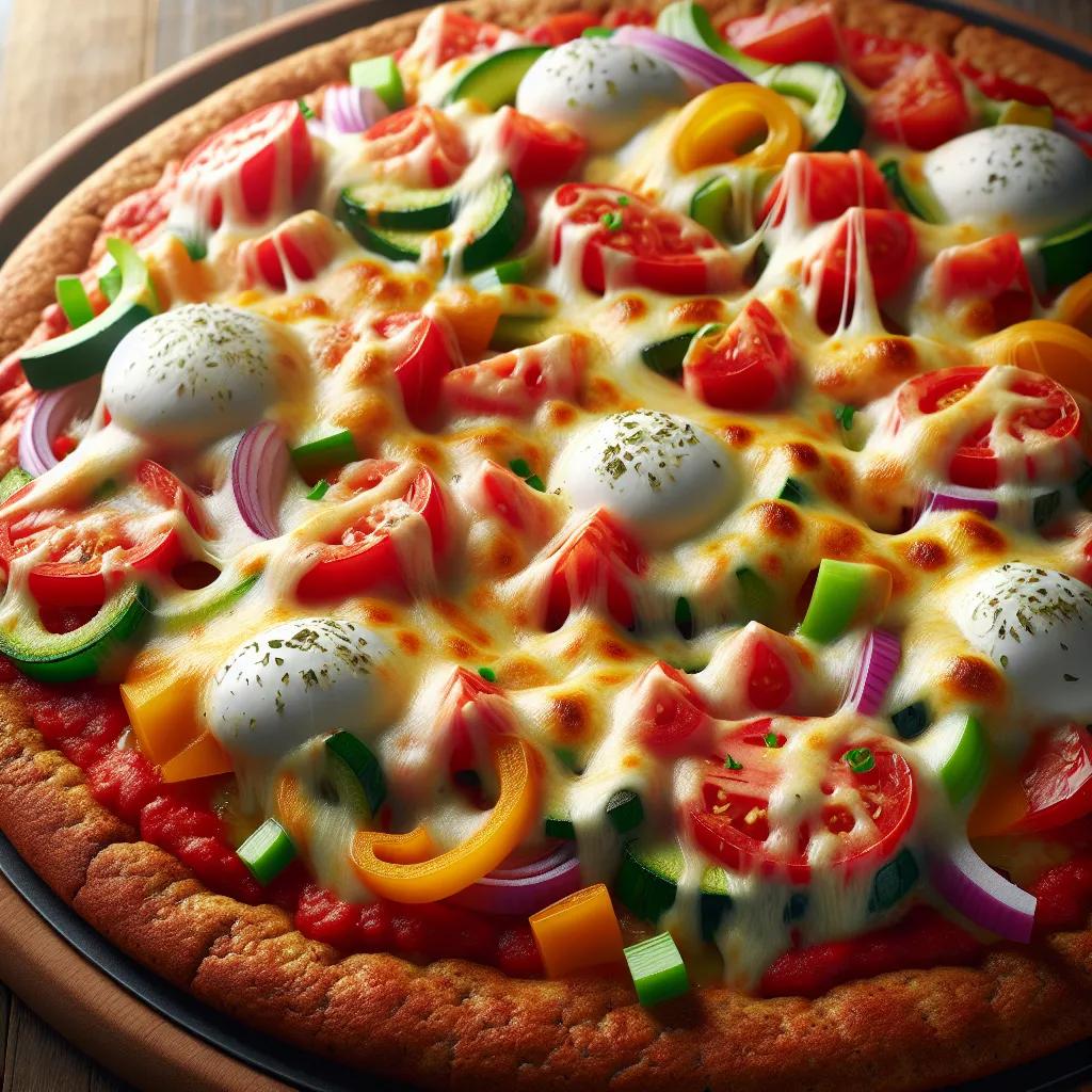 Low-Carb Pizza ohne Boden