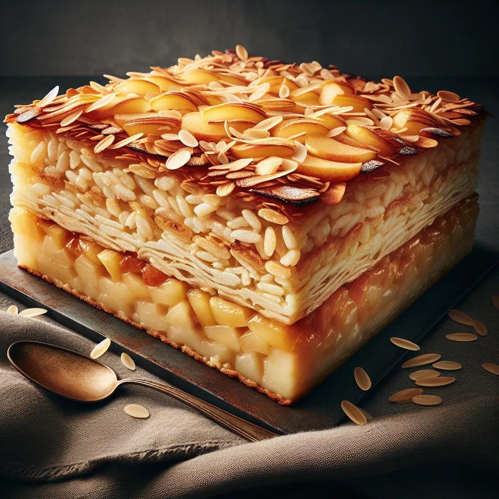 Milchreis-Apfel-Auflauf