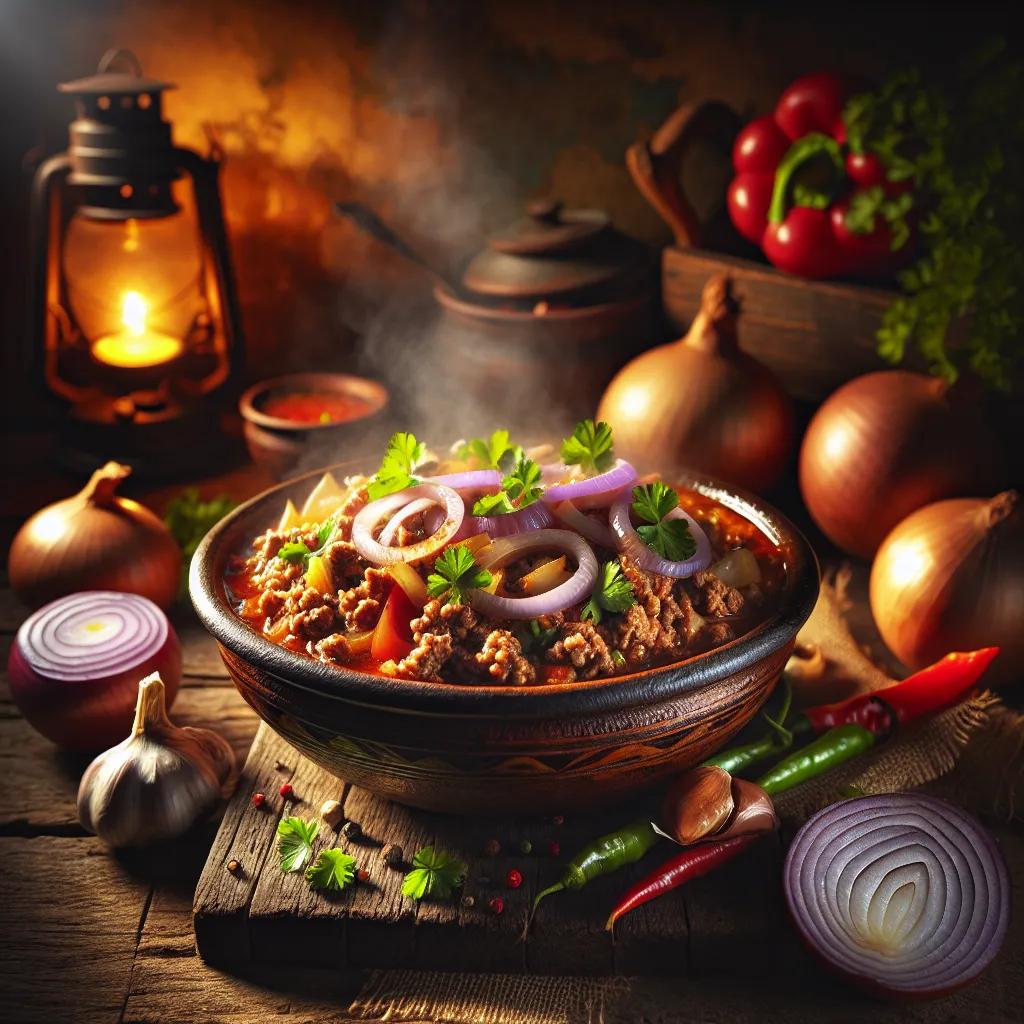 Schnelles Hackfleisch mit Metaxasauce