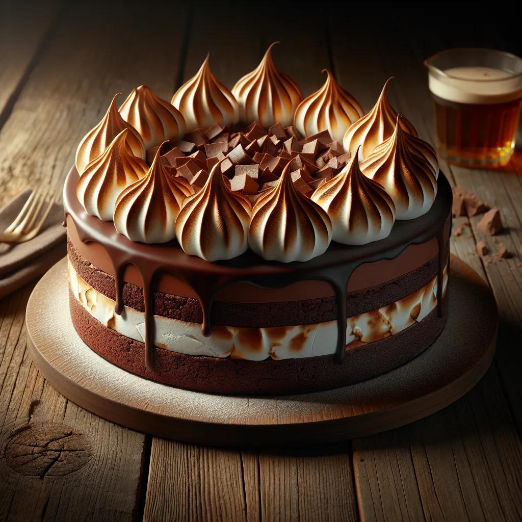 Schoko-Baiser-Kuchen