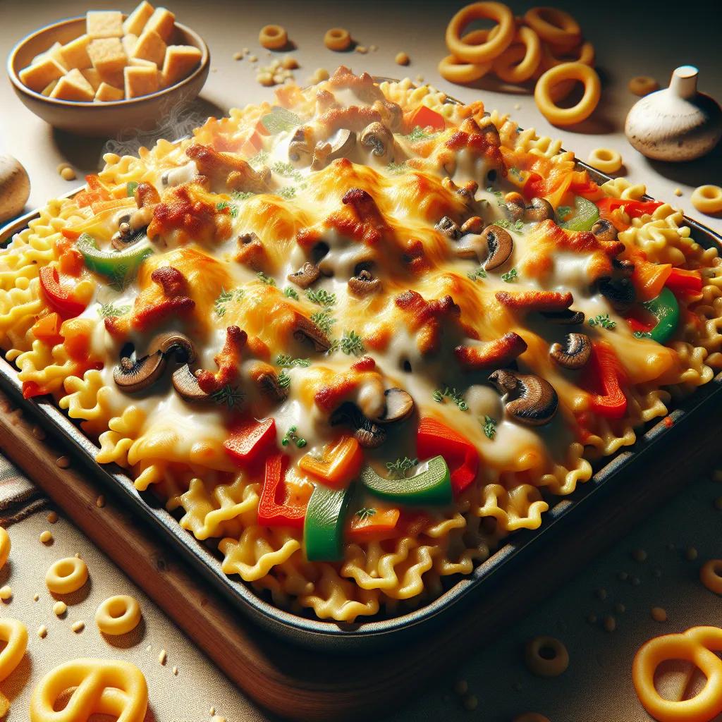 Spätzle mit Gyros Auflauf