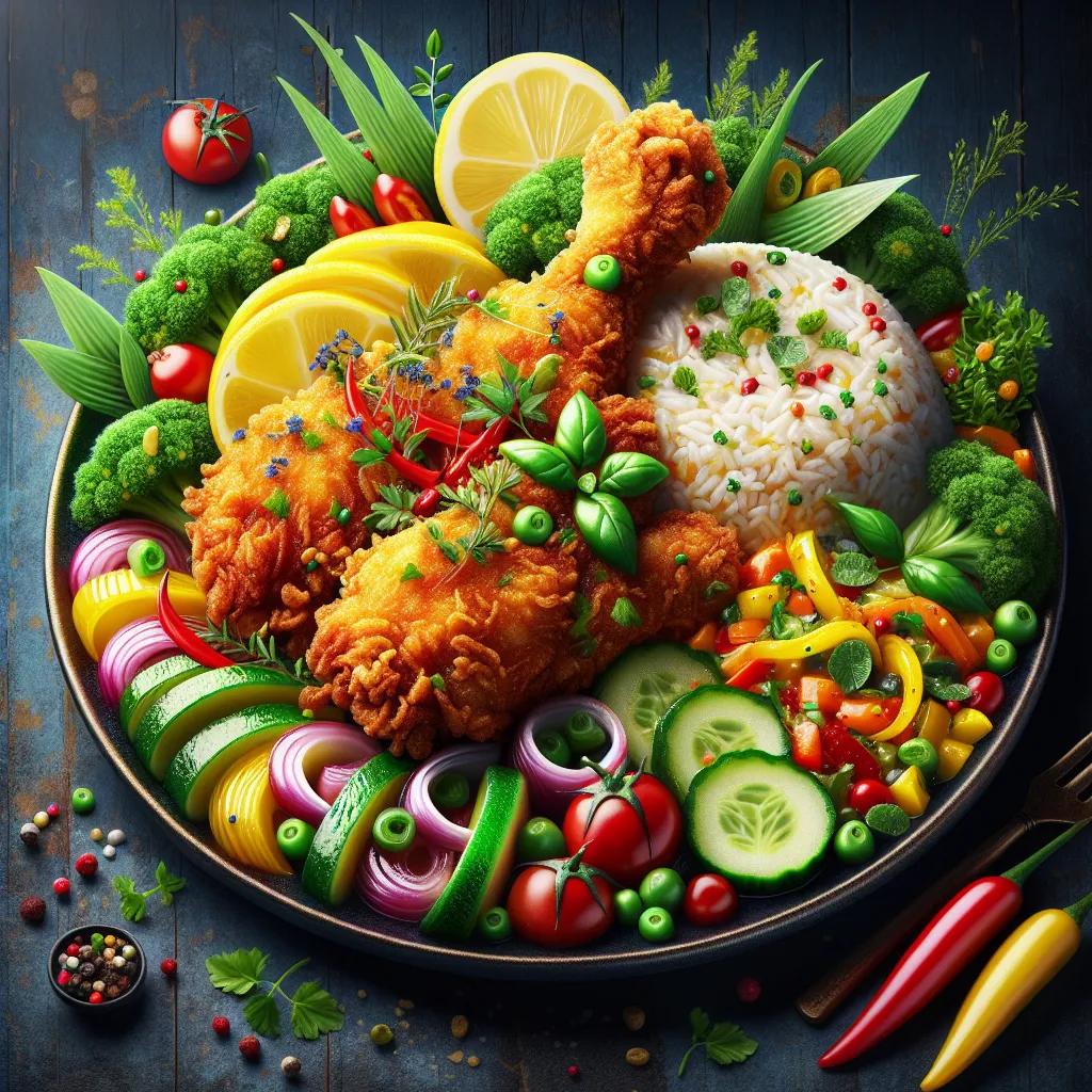 Knusprige Pfannen-Paella mit Hähnchen