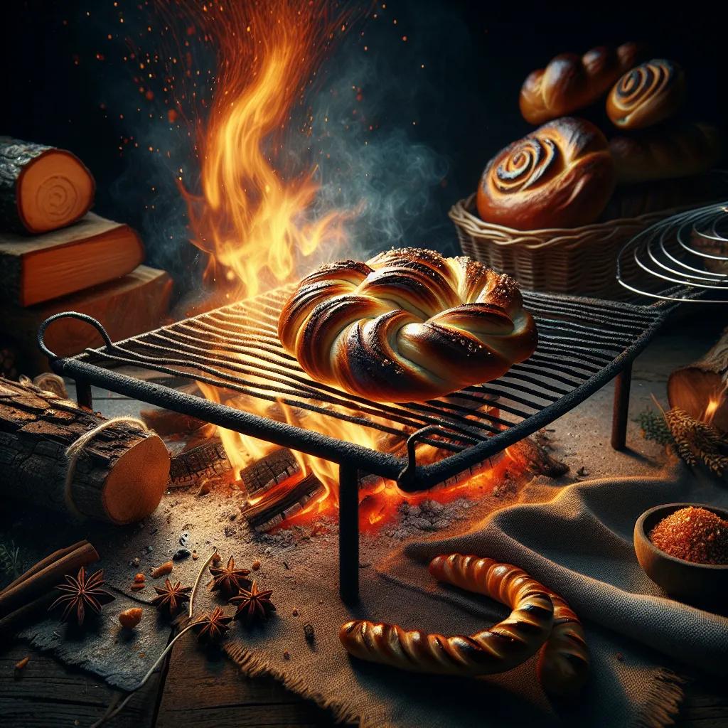 Stockbrot am Lagerfeuer