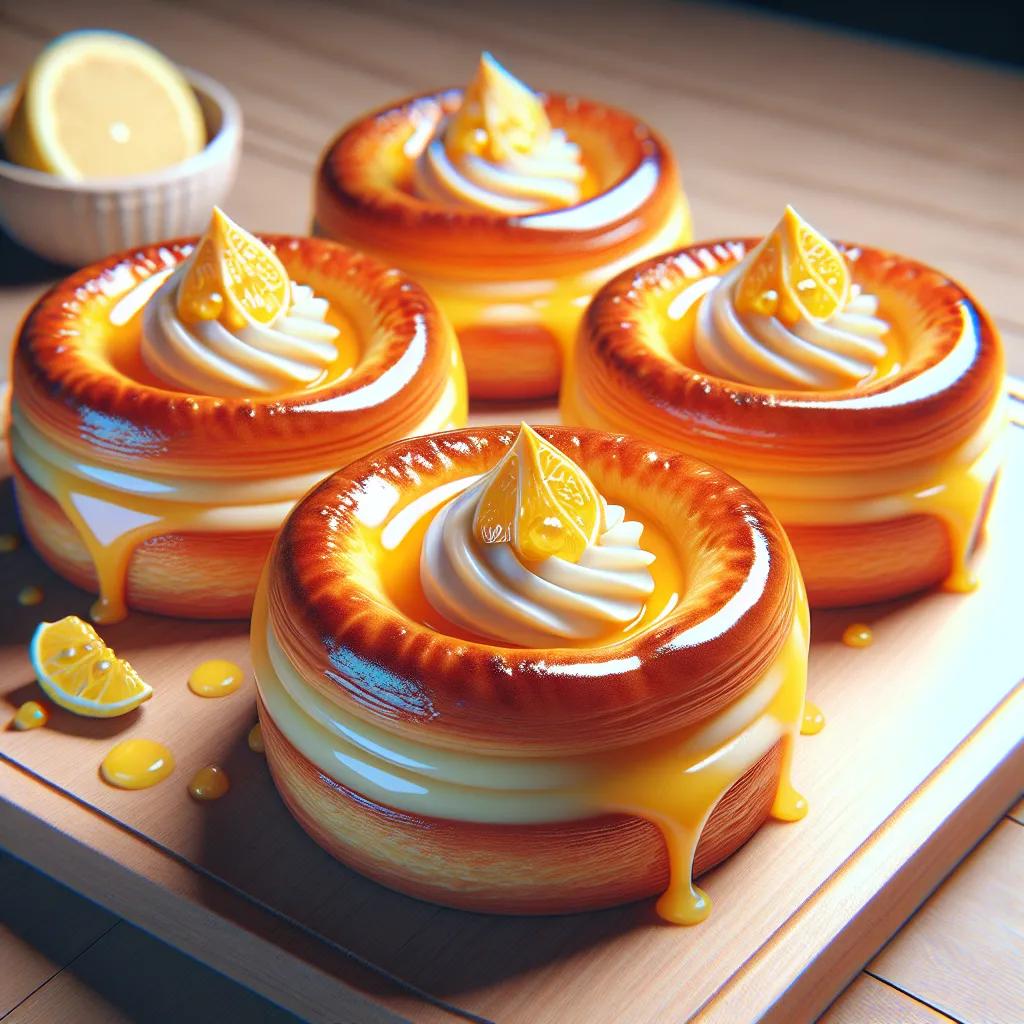 Vanillepudding-Hefeteilchen