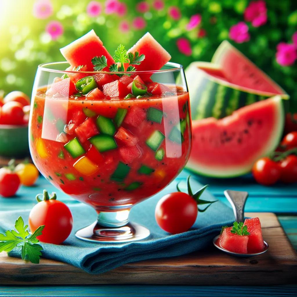 Wassermelonen-Gazpacho