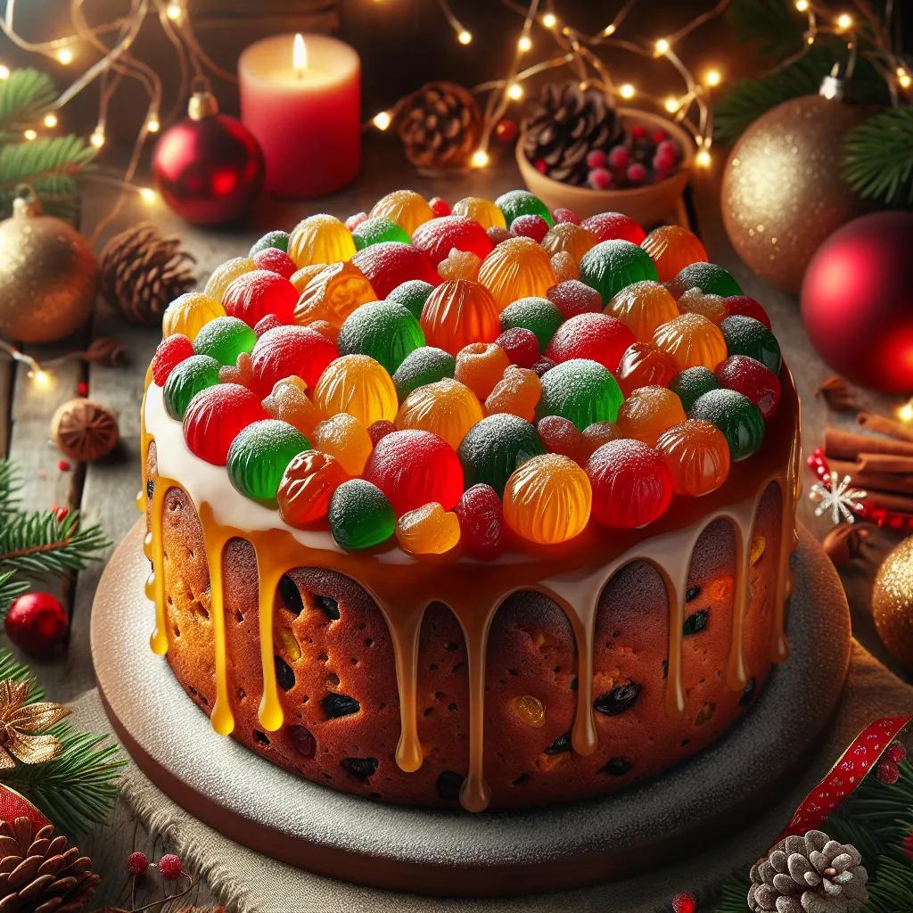 Weihnachtlicher Whiskykuchen