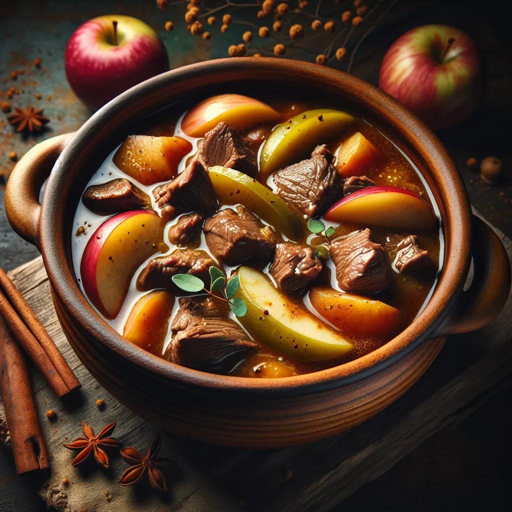 Wildragout mit Senfgurken